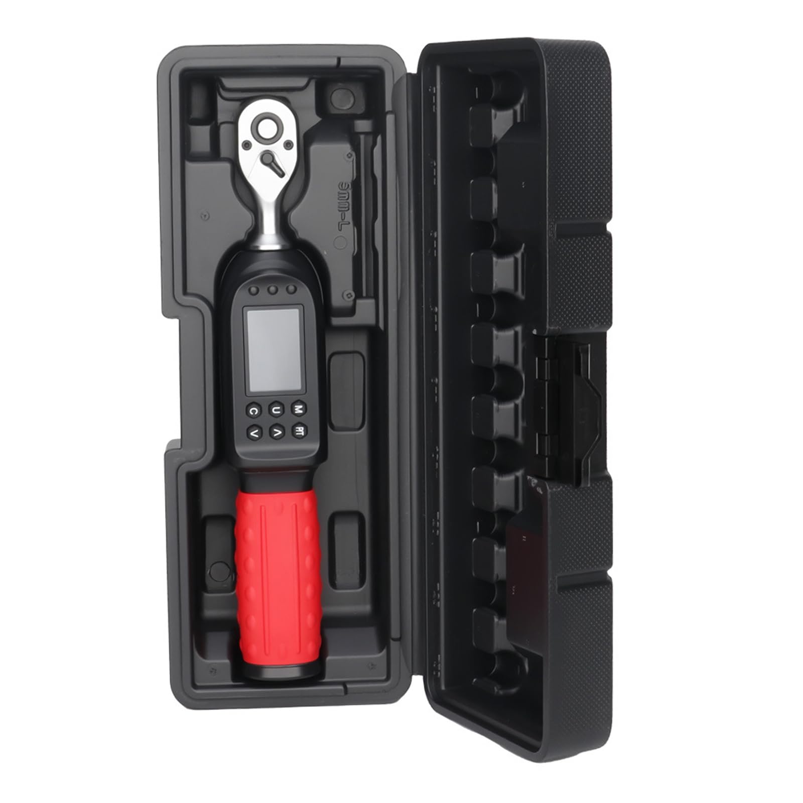 Llave dinamométrica con pantalla LED y alertas para bicicletas precisas, motocicletas y mantenimiento del coche, llave dinamométrica de liberación rápida