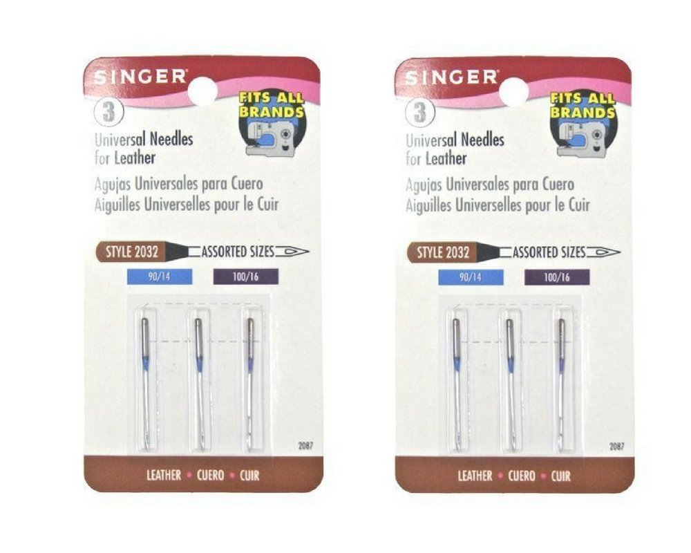 Singer Leather Machine Needles (2 Pack)