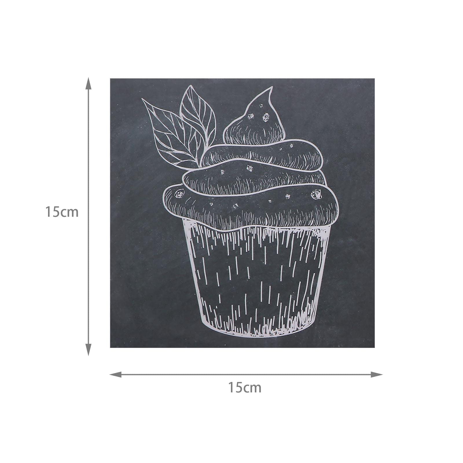 Stickers Salle De Bain 24 Autocollants Carrelage PVC EMagTech - 20x20cm