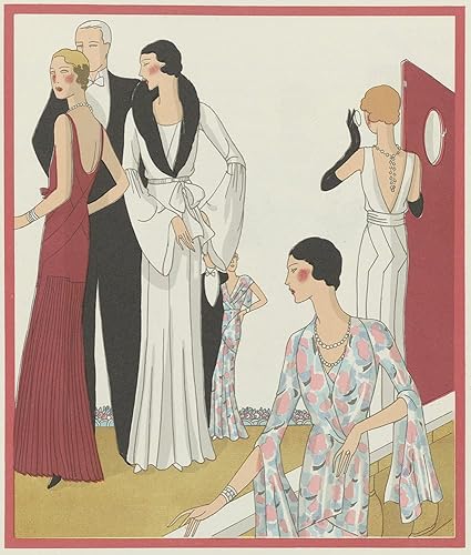 ArtDirect Art - Taste - Beauty, Female Elegance Sheets, May 1931, No. 129, 11th Year, P. 25 (1931) 11x13 UnFramed Museum Art Print Poster Ready for