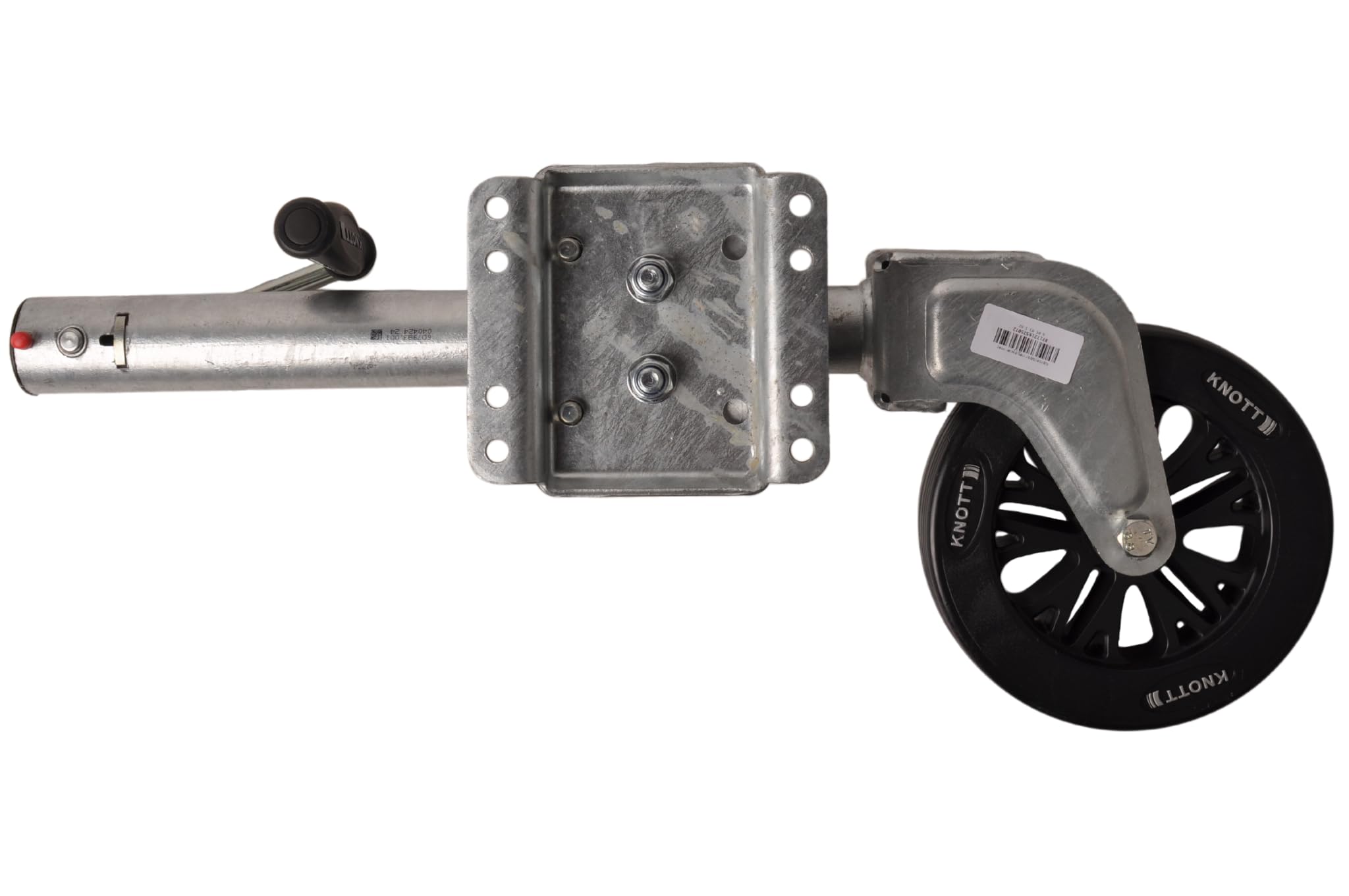 Roue Jockey pivotante avec manivelle 545 kg
