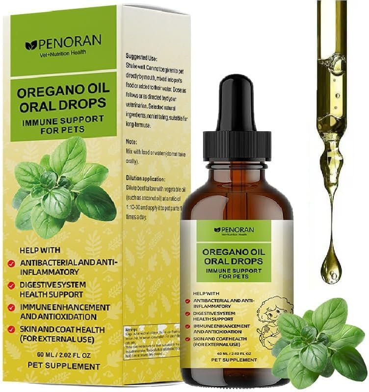 Oregano Oil for Dogs – Natural Antibiotic & Immune Booster