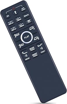 ZWP HJH89 Replacement Remote Control Compatible for Sven & Son Bliss/Platinum Adjustable Bed Base