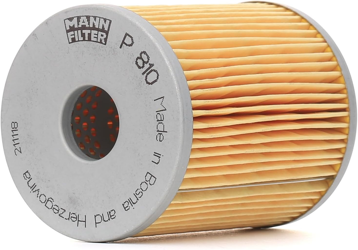 MANN-FILTER P 810 x Fuel filter Fuel filter set with gasket/gasket set For utility vehicles