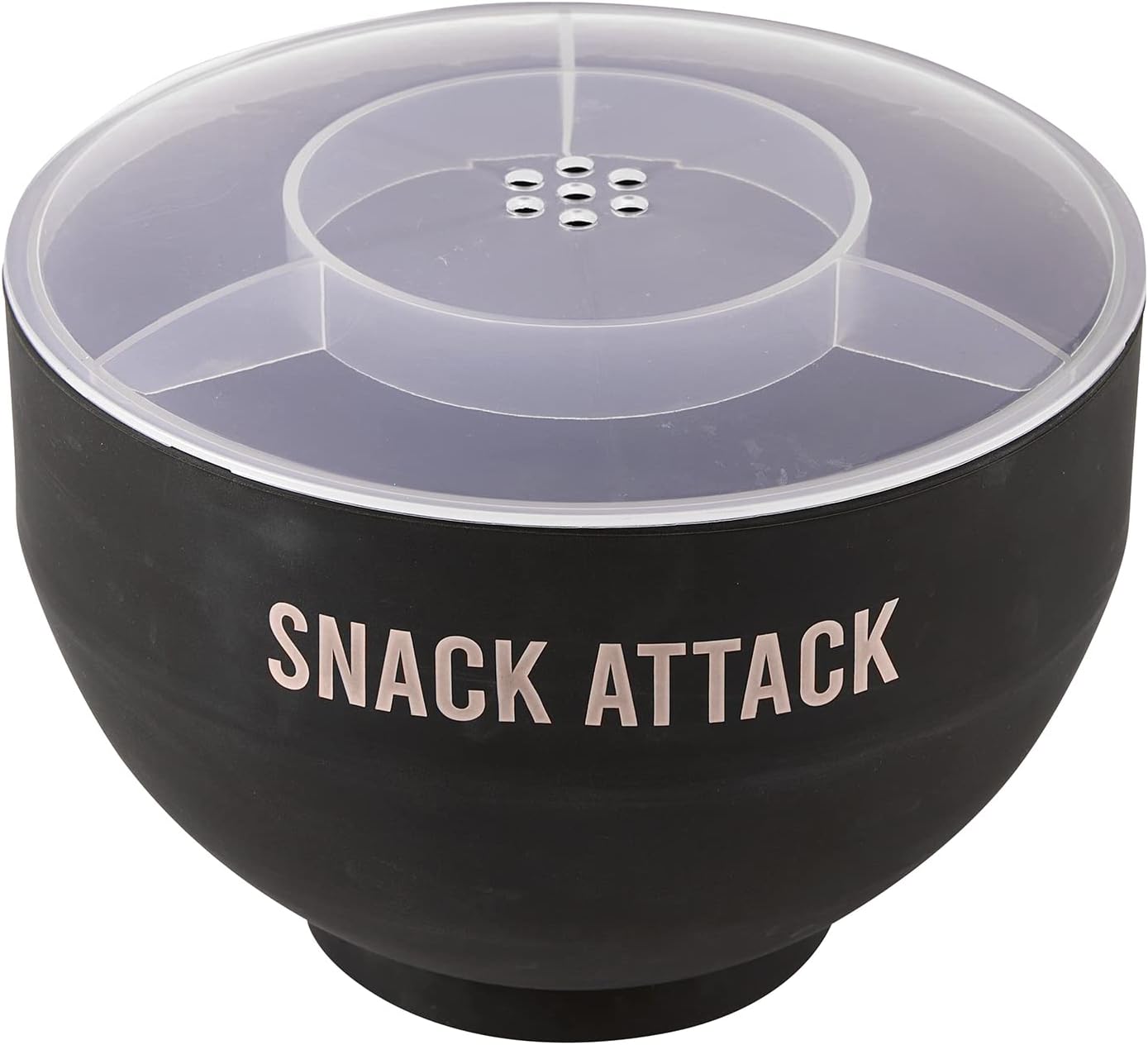 Santa Barbara Design Studio Lili + Delilah Microwaveable Silicone Popcorn Popper, 7.5-Inch Diameter, Snack Attack