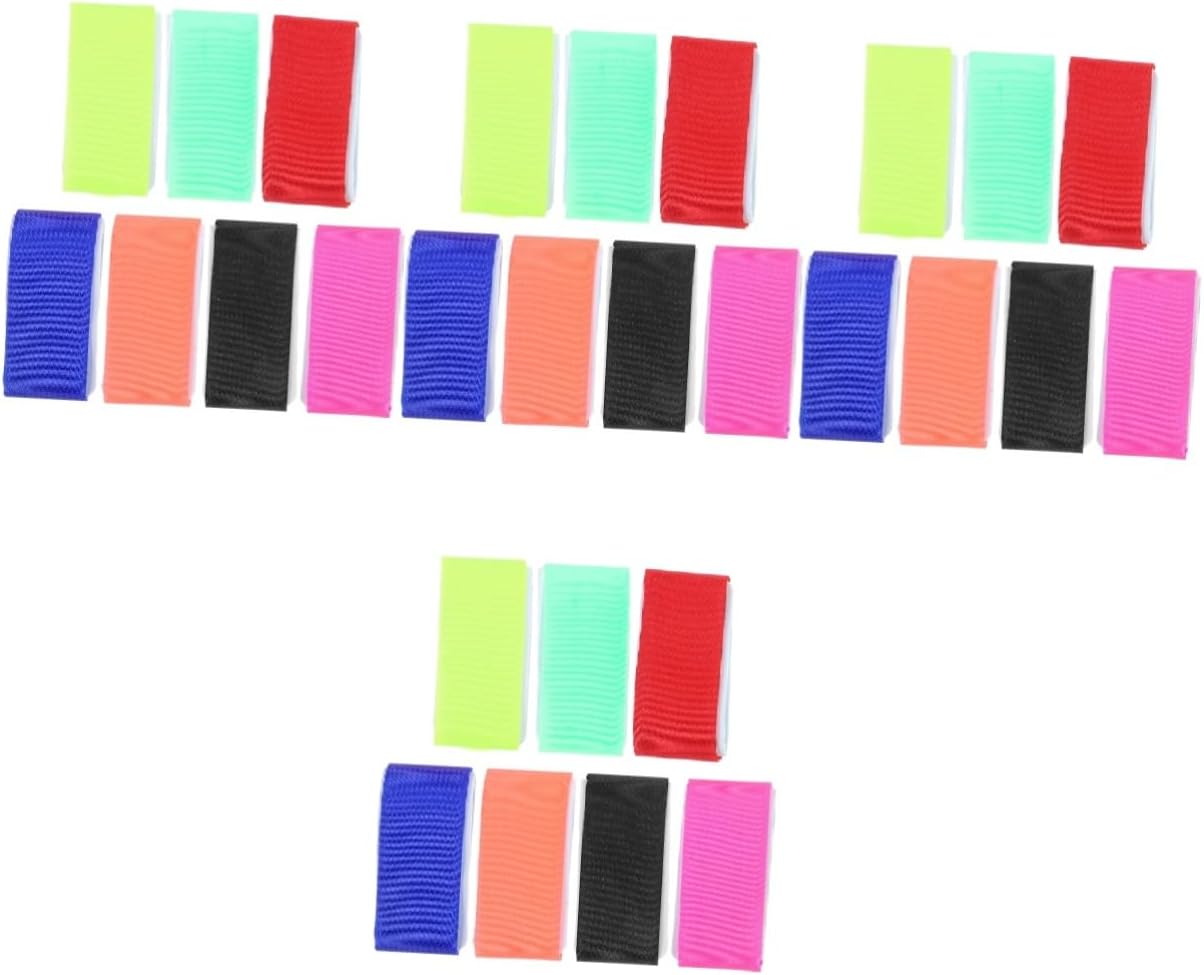 SUPVOX 28pcs Snowboard Carrier Straps Ski Fixing Bands for for Outdoor Adventures Fluorescent Colors
