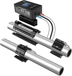 E3CL/E3RO Energy Ultrasonic Flowmeter, RS485+4-20mA/Relay/OCT Pulse Communications, BTU Meter Small Diameter , Air Conditioner Cooling Flow Meter (Pipe Carbon Steel, DN32 (OD 35mm~43mm))