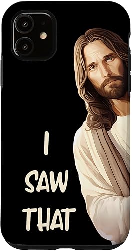 Miniatura 8 de iPhone 12/12 Pro Funny Jesus I Saw That Case