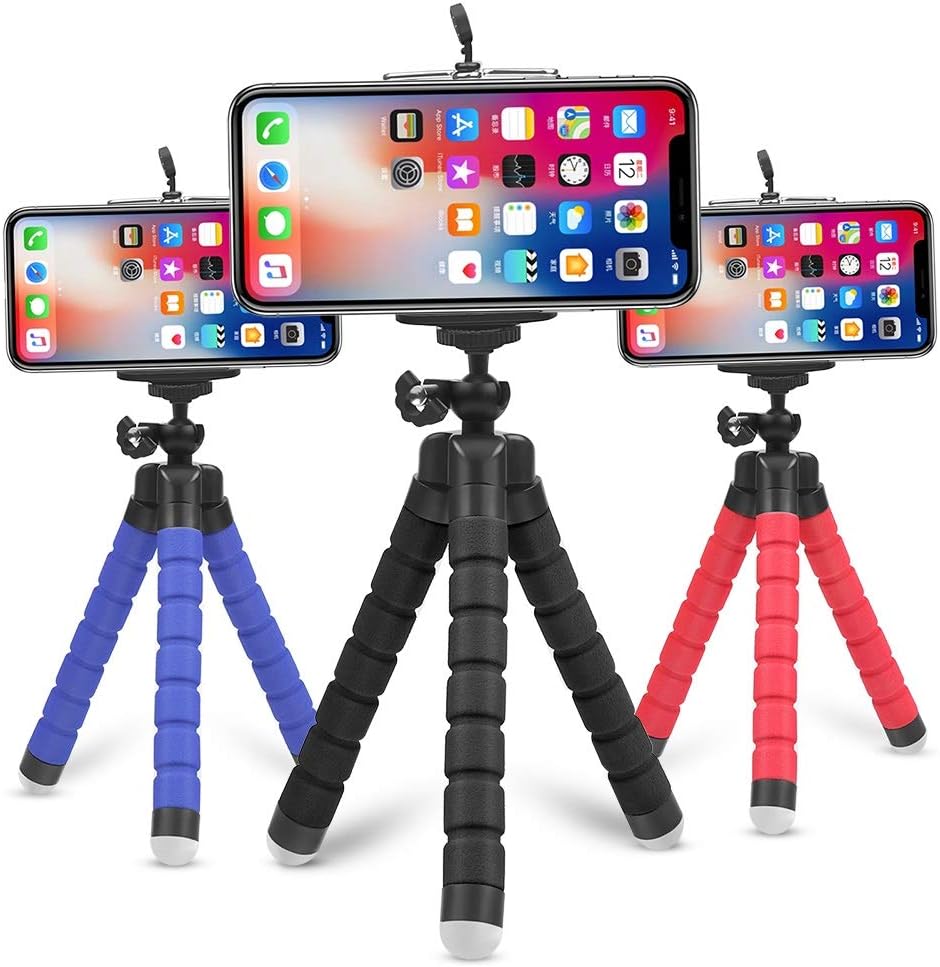 Flexible Tripod Phone Holder Sponge Octopus Mobile Stand Smartphone for Camera