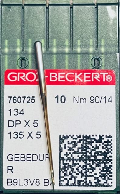 Needle It Up with Groz-Beckert Needle 134 / DPx5 / 135x5 / 15x7 / SY 1955 / GEBEDUR - Size - 90/14 (50PK)