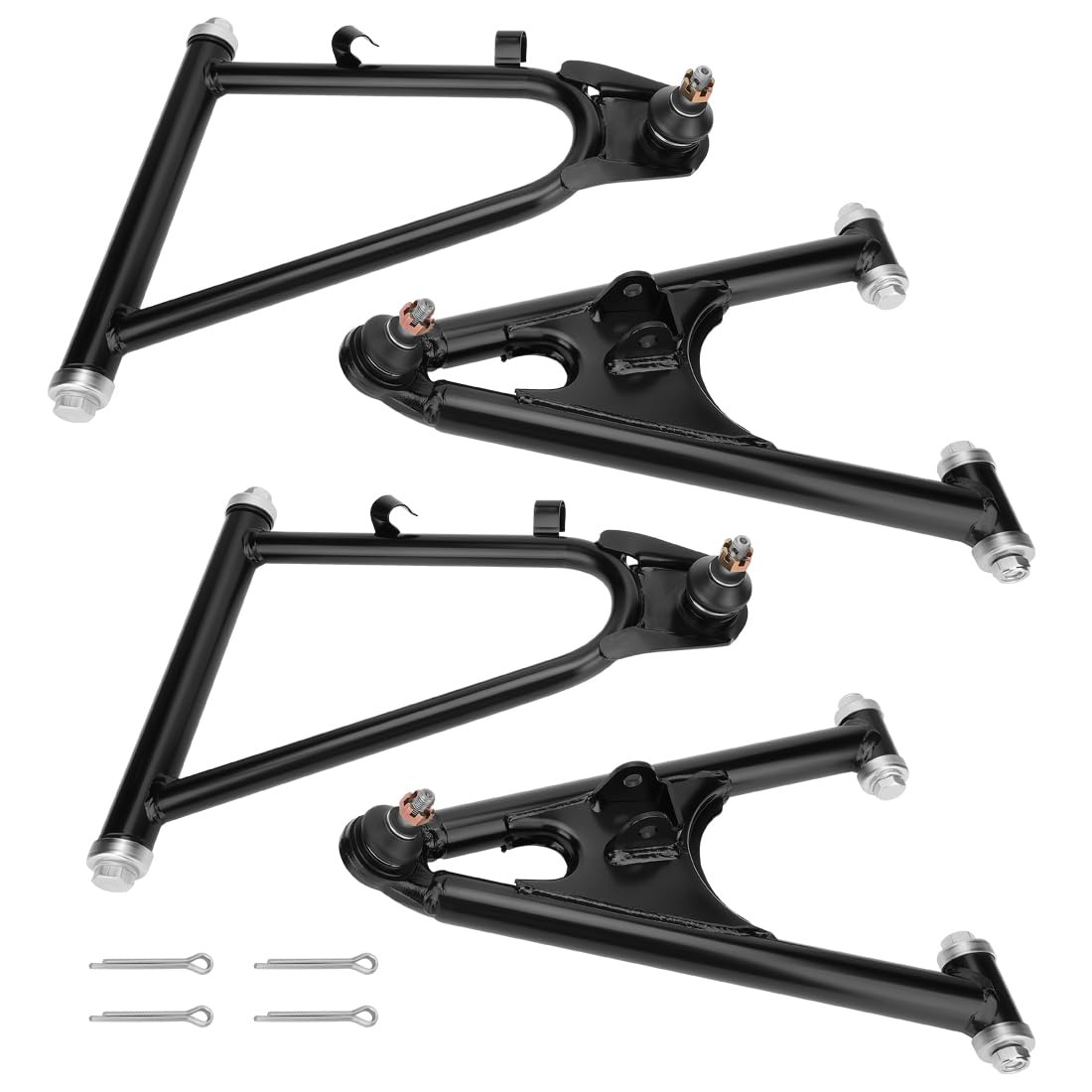 Kit de brazos de control superior e inferior delantero de alta resistencia aptos para Yama-ha Banshee 350 YFZ350 1987-2006 3GG-23540-00-P0