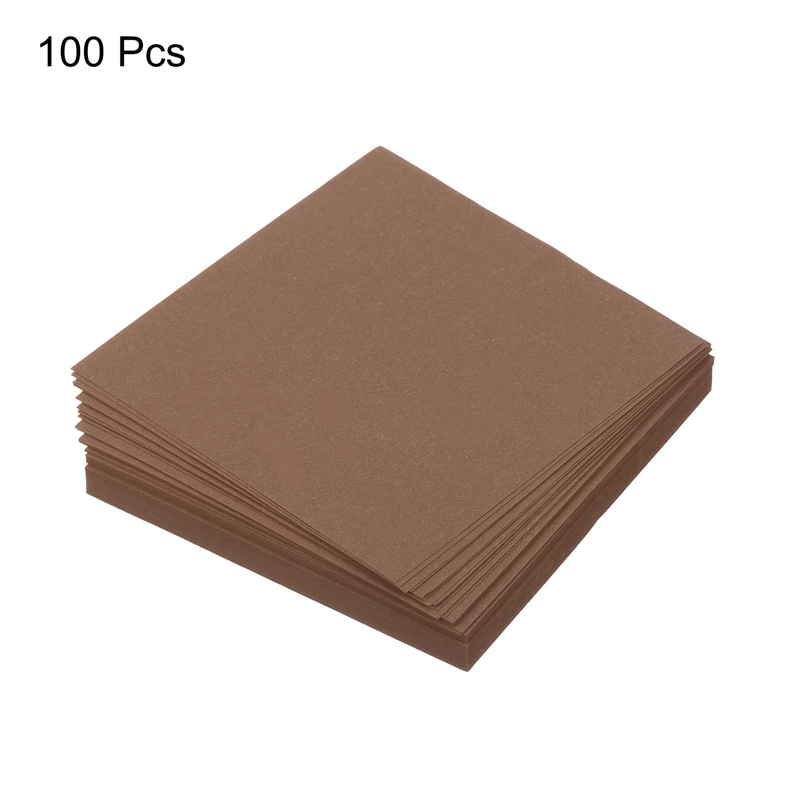 Snapklik.com : MECCANIXITY 100 Sheet Origami Paper Double Sided Brown ...