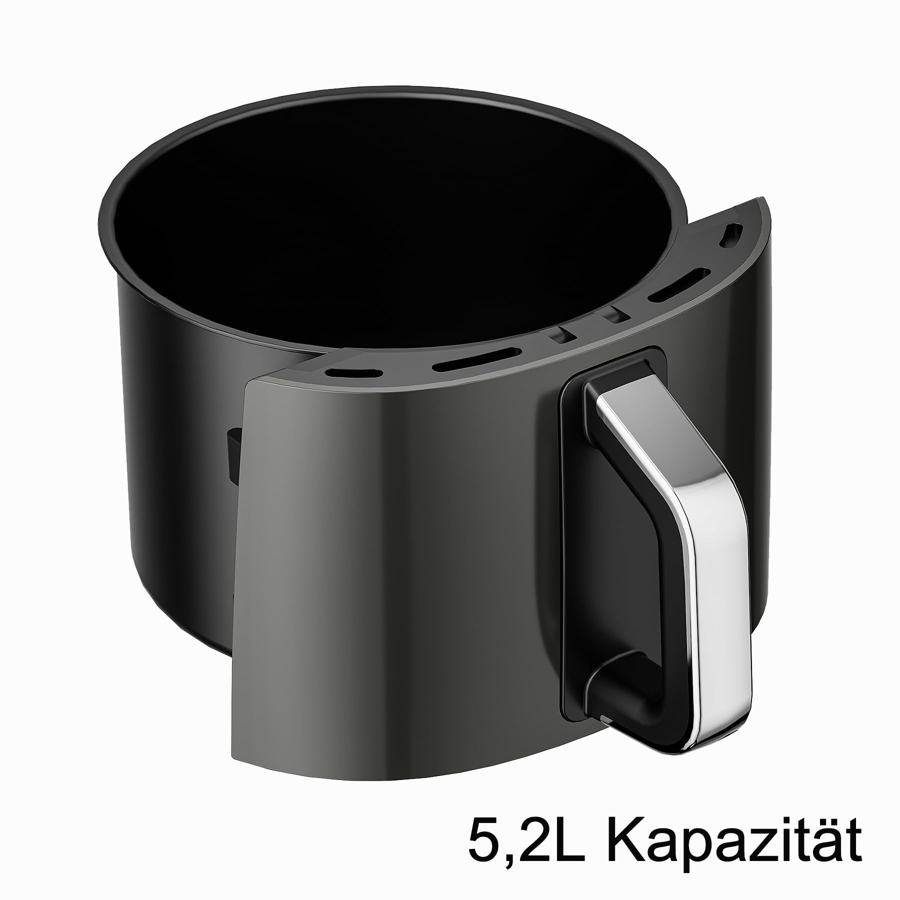 Panier Airfryer et grille croustillante pour Ninja AF160,panier de remplacement antiadhésif 5,2L