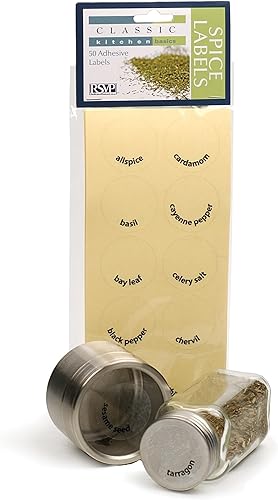 Miniatura 4 de Etiquetas adhesivas de especias y hierbas Redonda Transparente