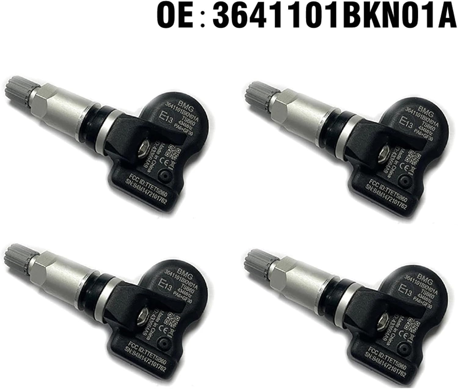 TPMSセンサー 4個 Great Wall POER Haval H6 Dargo 2019 2020 2021 2022 タイヤ