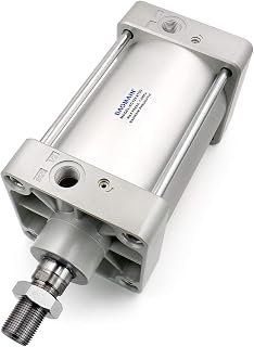 Baomain Pneumatic Air Cylinder SC 125 x 100 PT1/2; Bore:125mm, Stroke:100mm; Screwed Piston Rod Dual Action