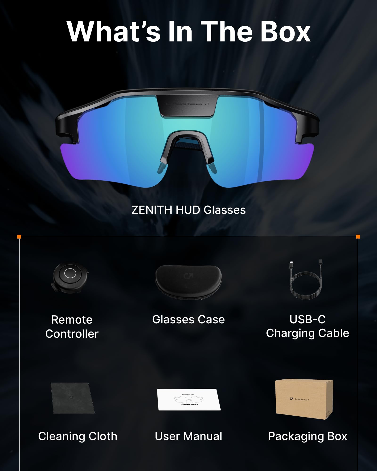 Zenith Smart Sports HUD Occhiali
