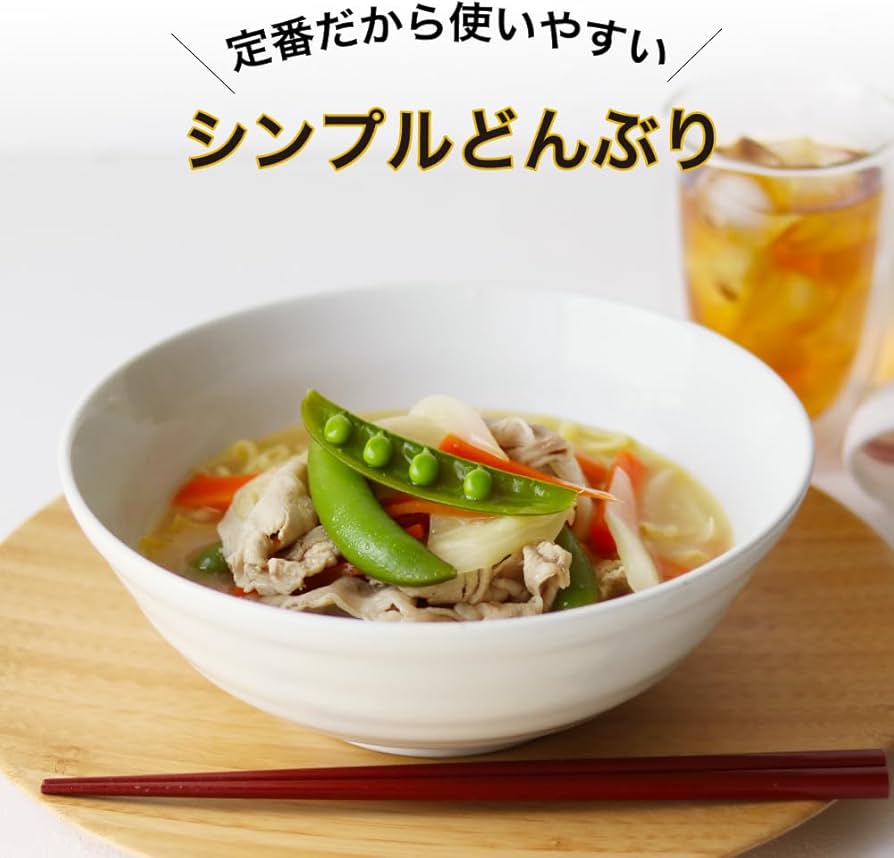 Amazon.co.jp: Dolce duo ラーメンどんぶり 2個 おしゃれ どんぶり