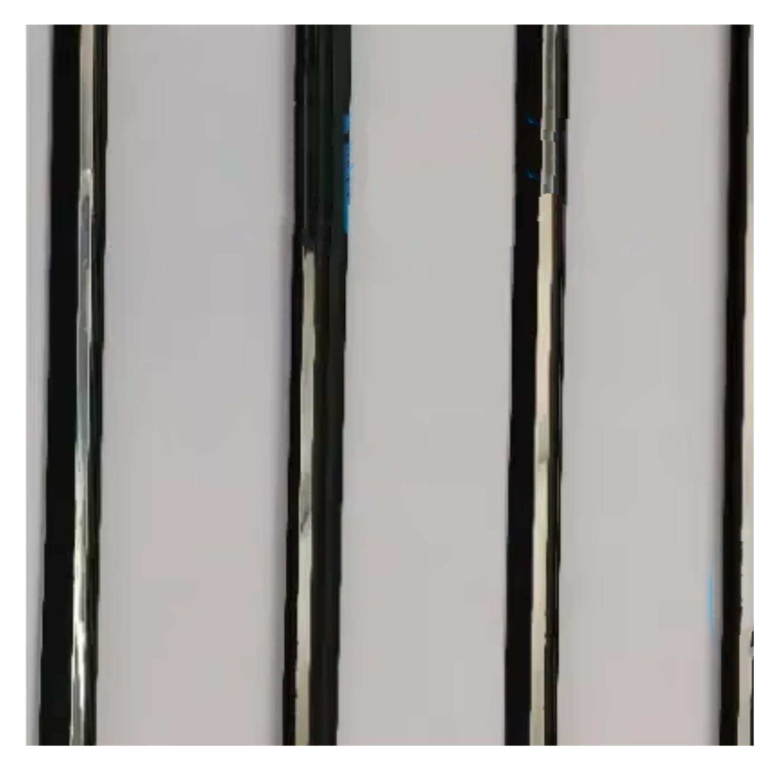 Pbqenxb Chrome For Land For Cruise For Prado 2010-2018 Weatherstrip Window Glass Seal 75711-60071 4 Pieces Out Weather Strip Moulding Outer Window Weatherstrip(Chrome)