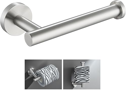 Angle Simple SUS304 - Soporte de papel higiénico de acero inoxidable para baño, soporte de pared para papel higiénico