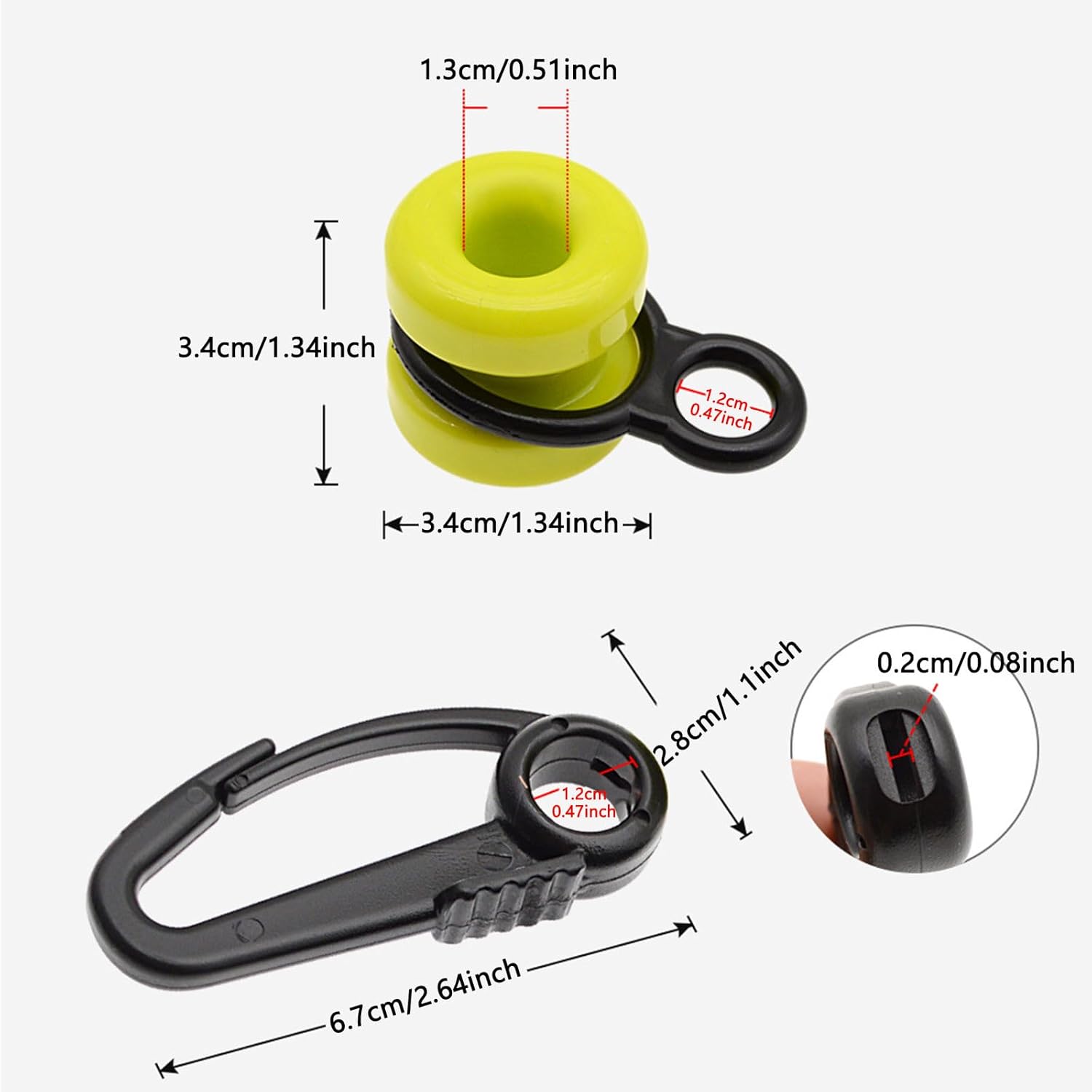 Fishing Downrigger Weight Retriever Kit, Downrigger Snap Release, Downrigger Line Release Clips with Leader Snap for Planer Board Trolling Offshore Fishing