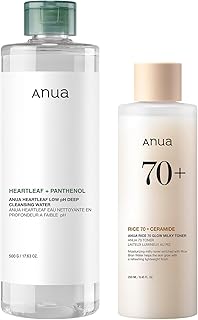 Anua Set de preparación de limpieza hidratant...