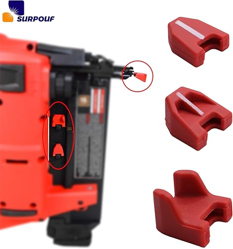 Miniatura 6 de 42-38-0017 Kit de almohadillas sin marcar (juego de 9) se adapta a Milwaukee M18 2746-20 Clavadoras y grapadoras Reemplazo de punta sin marcar