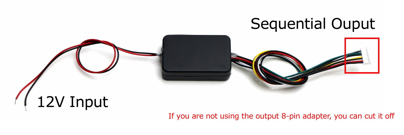 iJDMTOY (2) Universal 4Step Sequential Dynamic Chase Flash Module Box