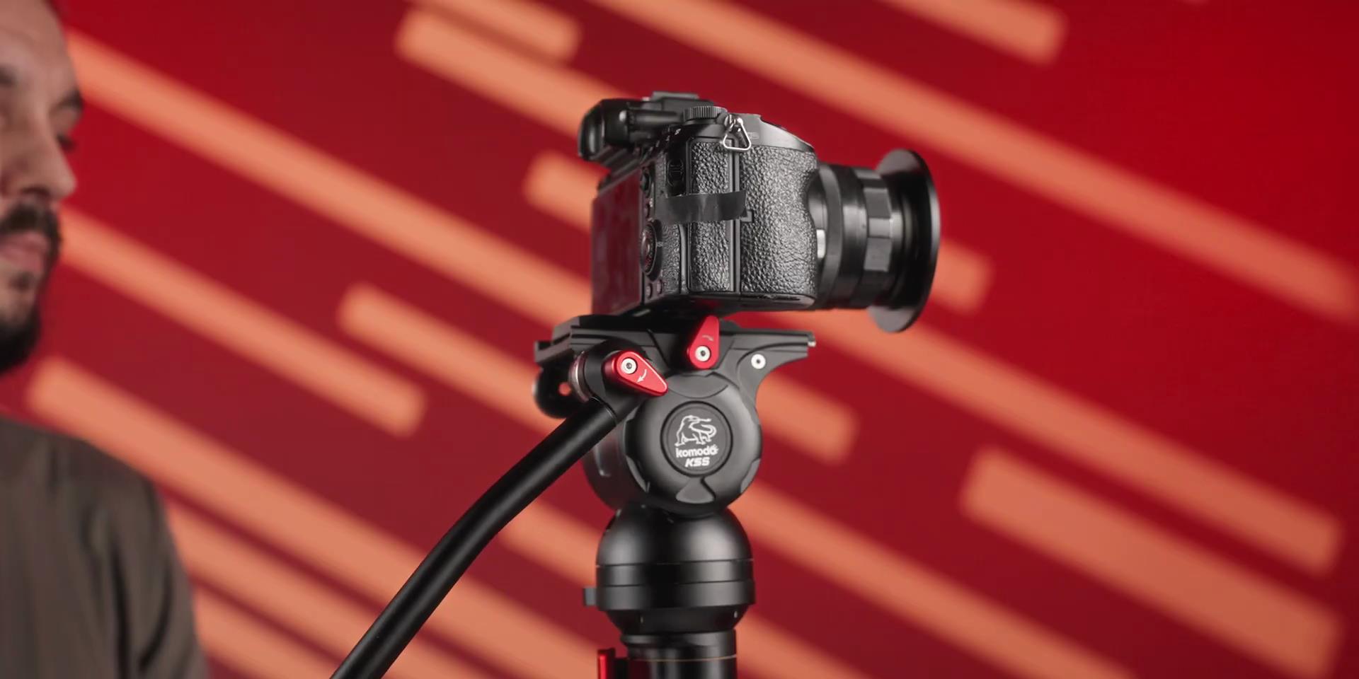 IFOOTAGE Video Fluid Head Komodo K5S, Aluminum Video Head | WhichOne