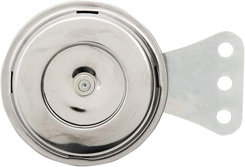 K&S E-Mark - Bocina aprobada 12V 2.8 in 105DB Cromo-11-0101