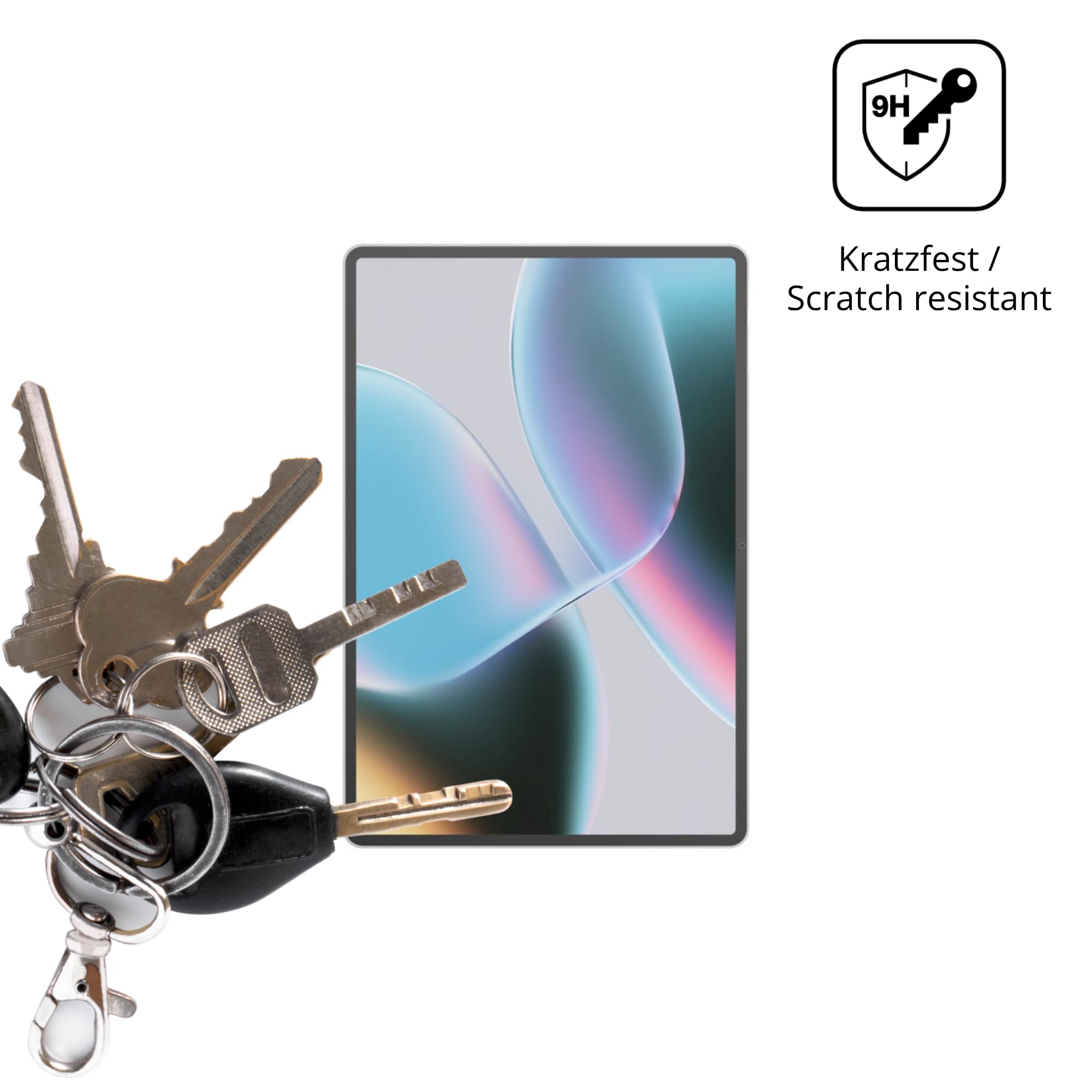 dipos 2x Pellicola Protettiva 9H opaca per Asus Pad T3201 | Antiriflesso, non si rompe e non si scheggia, non è vero vetro, Anti-Shock, antigraffio, senza bolle, autoadesiva