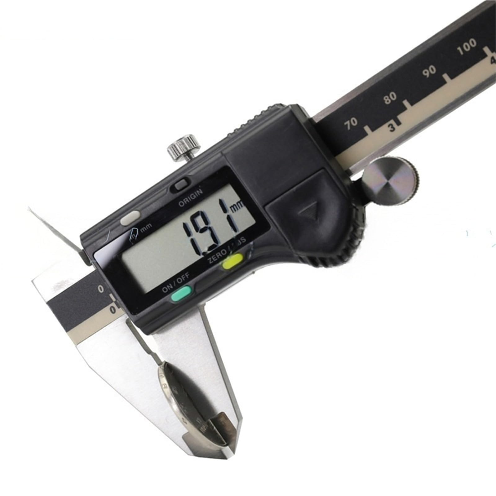 Calibrador digital de acero inoxidable 0-150 mm 200 300 0,01 Alta precisión(150MM ABS)