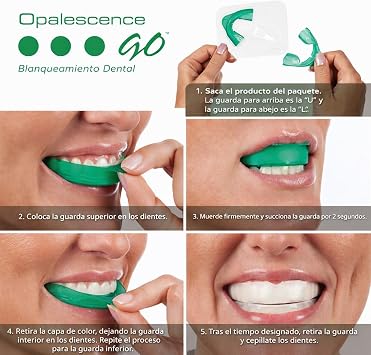 Opalescence GO 15 Whitening Bundle - (7 Treatments) Hydrogen Peroxide Prefilled Teeth Whitening Trays and Travel Sensitive Whitening Toothpaste 1 Oz - Mint Flavor- Includes a Toothbrush - 6288-1T