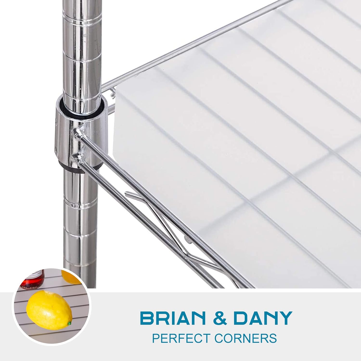BRIAN & DANY Wire Shelf Liner 16" X 36", Heavy Duty Shelf Liners for Wire Shelving, Waterproof Protector Mats, Set of 5, Transparent - Image 7