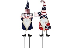 Patriotic Yard Gnomes: Celebrate Independence with Our 4th of July Decorations