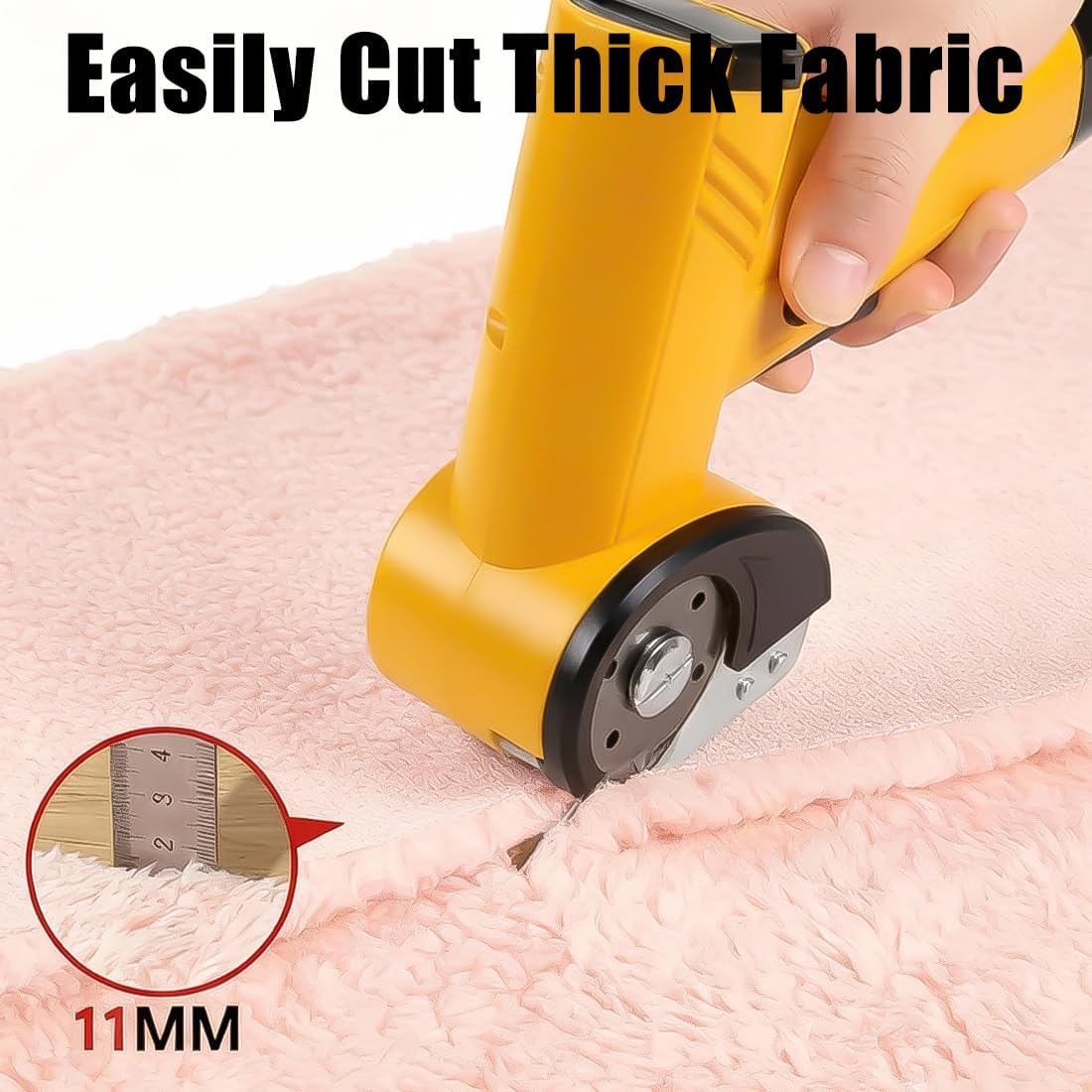 Rechargeable High-Speed Cardboard Cutter, Cordless Electric Scissors, Electric Box Cutter with Safety Lock and LED Light, for Cardboard, Carpet, Packaging, Fabric & DIY Craft Cutting (Standard Sliver)