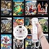 Aokin for Wii Motion Plus Adapter, Sensor Accelerator for Nintendo Wii Remote Controller, 2 Pcs, White