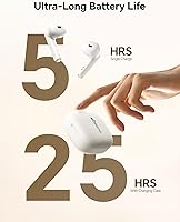 Vista 5 de Auriculares Bluetooth inalámbricos verdaderos: auriculares Bluetooth ultraligeros para comodidad durante todo el día, auriculares TWS impermeables