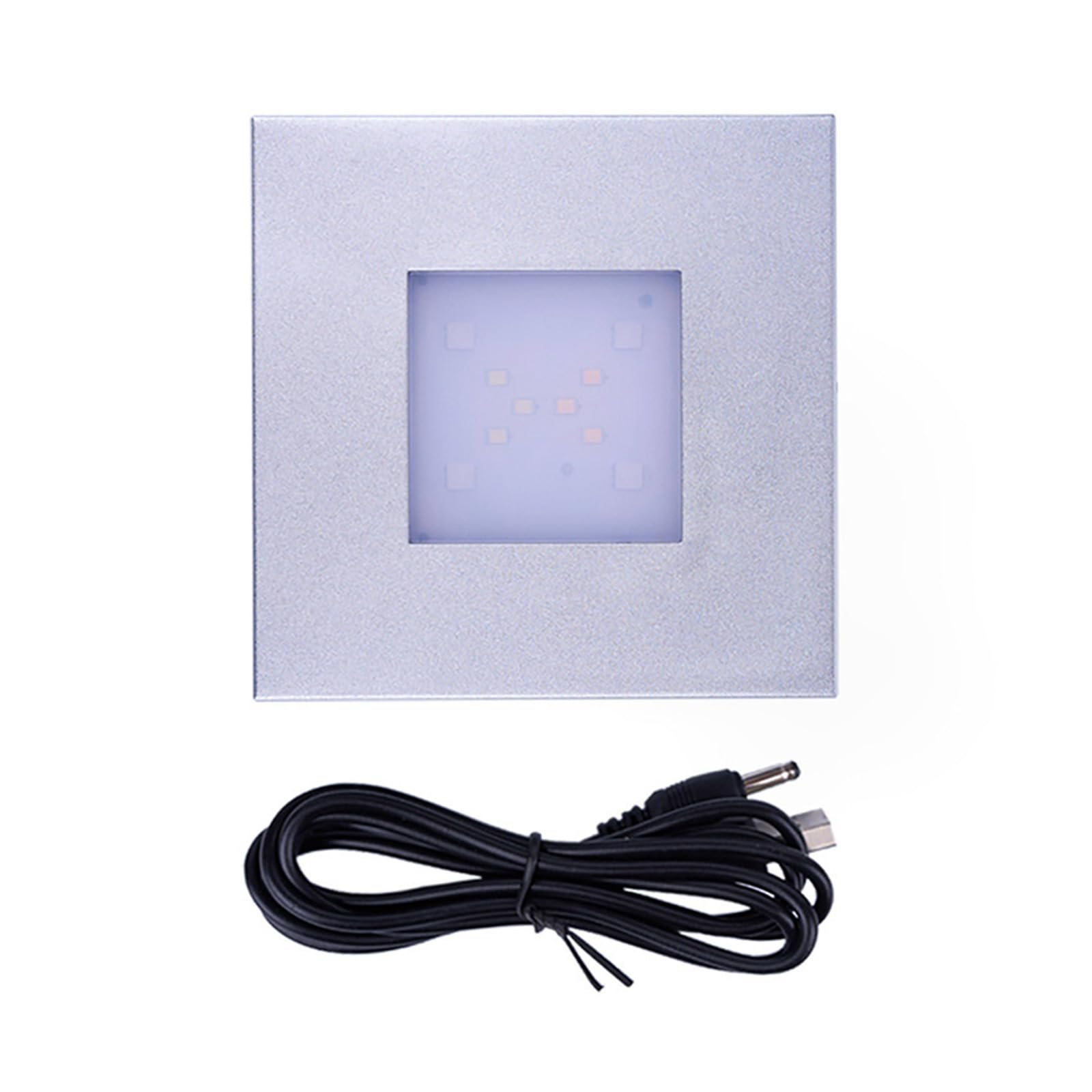Piceioep LED Touch Sensitive Crystals Atmospheres Lamp Base Featuring Dimmable Light for Jewelry Display and Home Decoration Exhibition Lighting