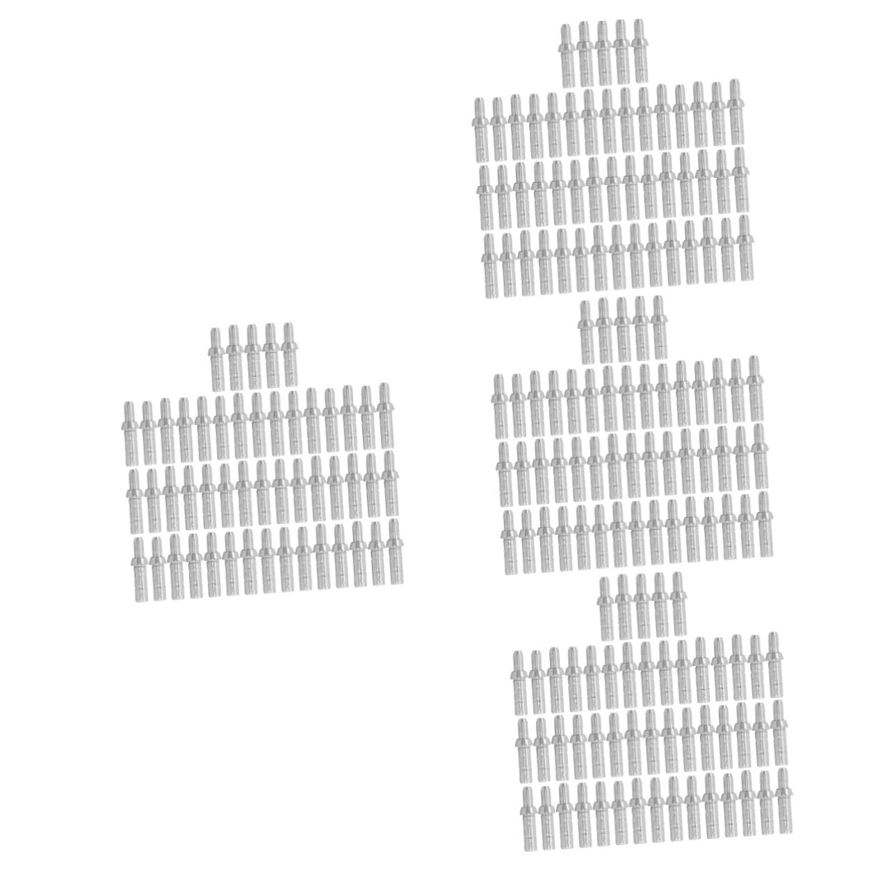 Abaodam 4sets Arrow Nocks for Aluminum Material Outdoor Nock Tail Hunting Arrow Tails Accessories 50pcs*4