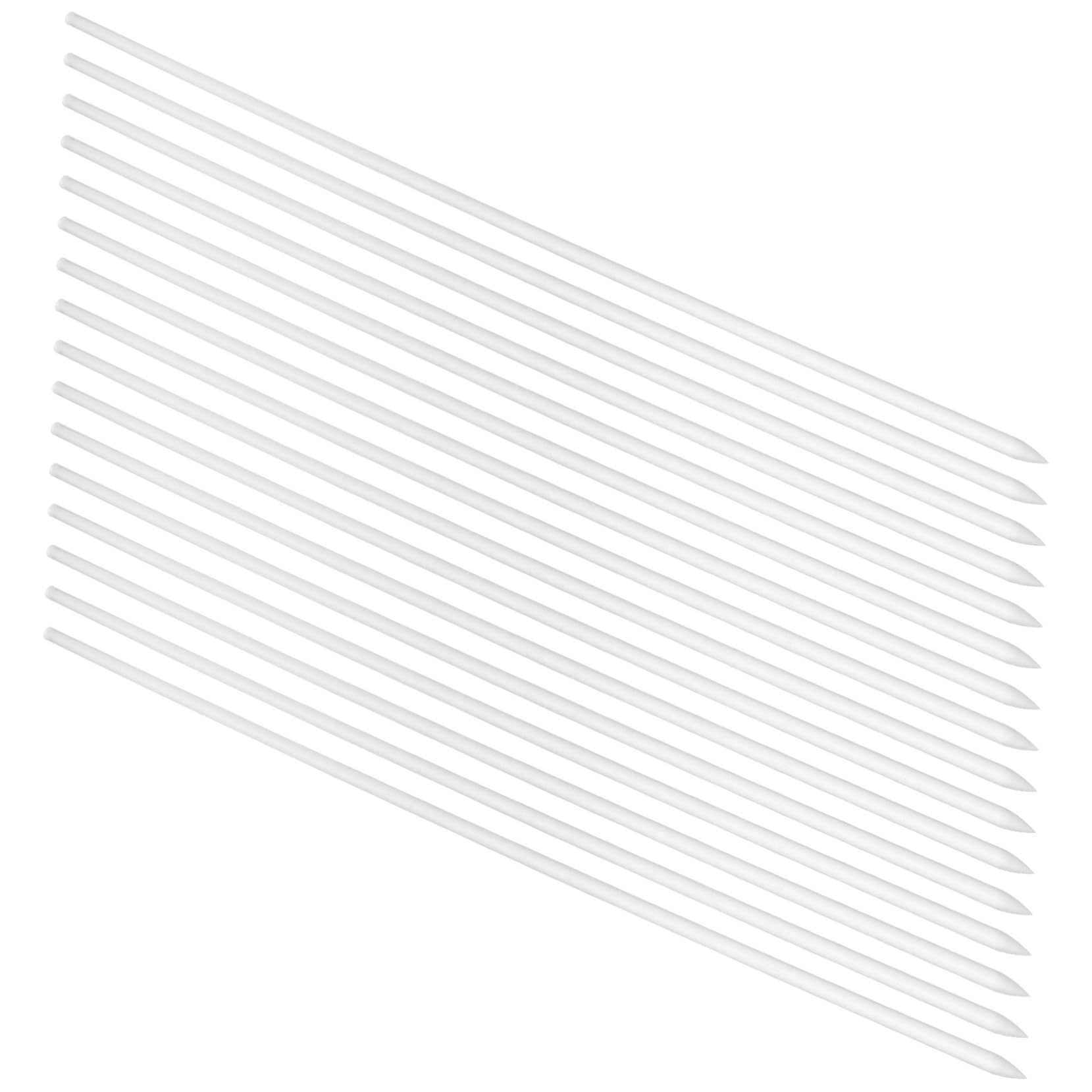 ibasenice 3 Ensembles Piquets De Plantes Acrylique Transparent pour Soutien Vertical des Plantes Grimpantes Outil De Jardinage Pratique 16 Pièces * 3