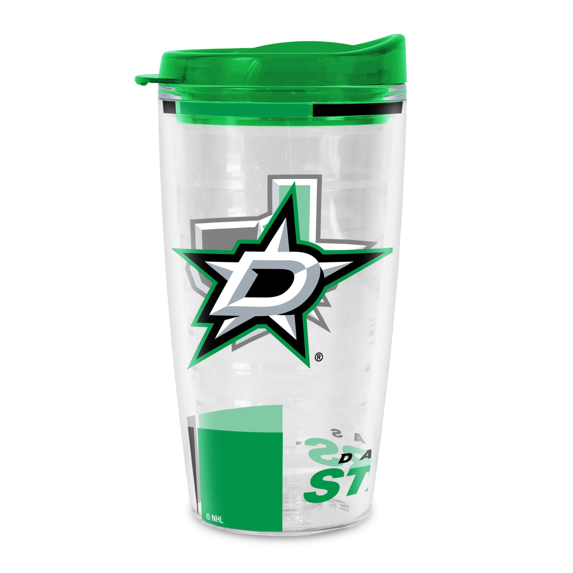 Rico Industries NHL Hockey Dallas Stars Classic Double Wall 16oz Tritan Tumbler