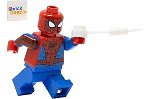 Spider-Man Defends with Web String Minifigure