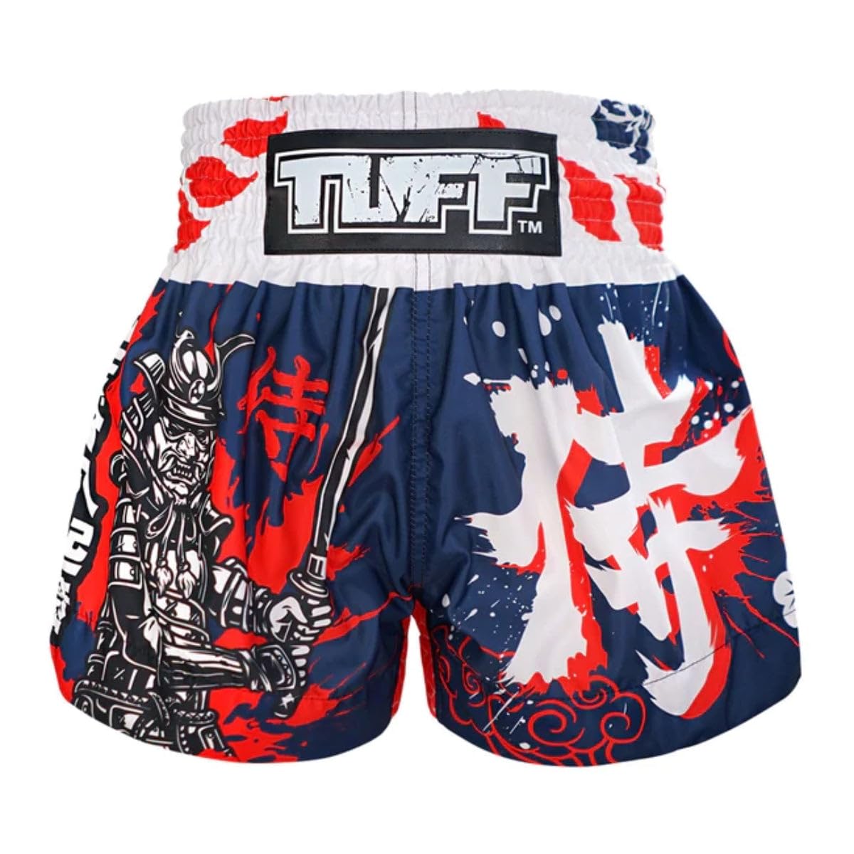 Tuff Sport Muay Thai Boxing Shorts Men & Unisex Blue Size S Traditional Style MMA Kickboxing Grappling Fitness Training