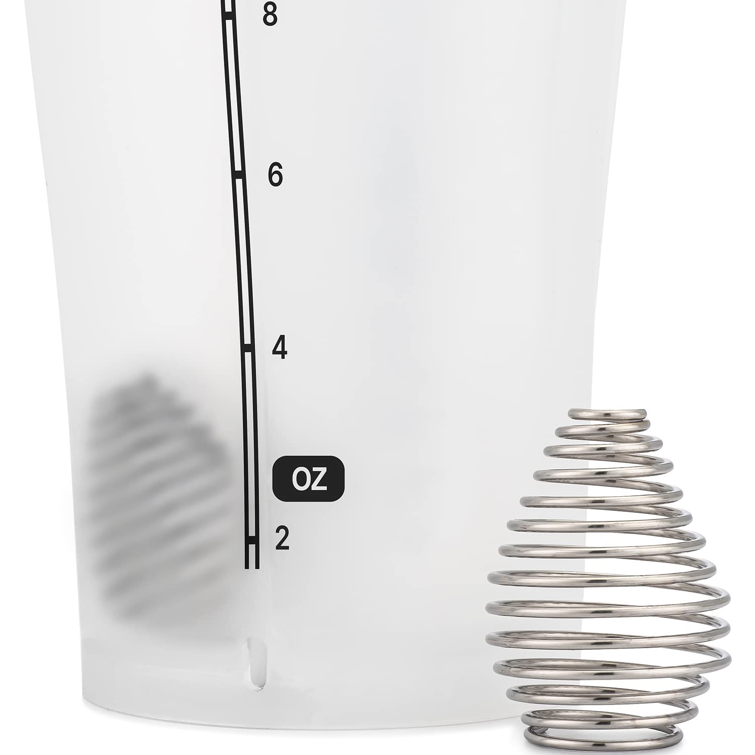 Hydra Cup Dual Shaker Pro (transparente, 1 unidad)