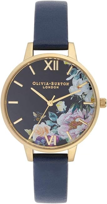 Olivia Burton Orologio Analogico Quarzo Donna con Cinturino in Pelle  OB16EG113 : Amazon.it: Orologi