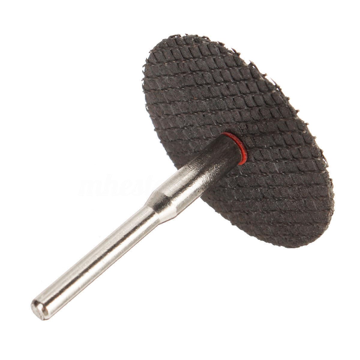 ASHMAV 100pc Fiberglass Reinforced Cut Off Wheel Disc w/ 2 Mandrel 1/8