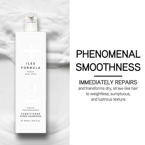 Miniatura 2 de Iles Formula - Acondicionador de alto rendimiento acondicionador reparador para el cabello suave y transformar el cabello dañado, 34 onzas líquidas