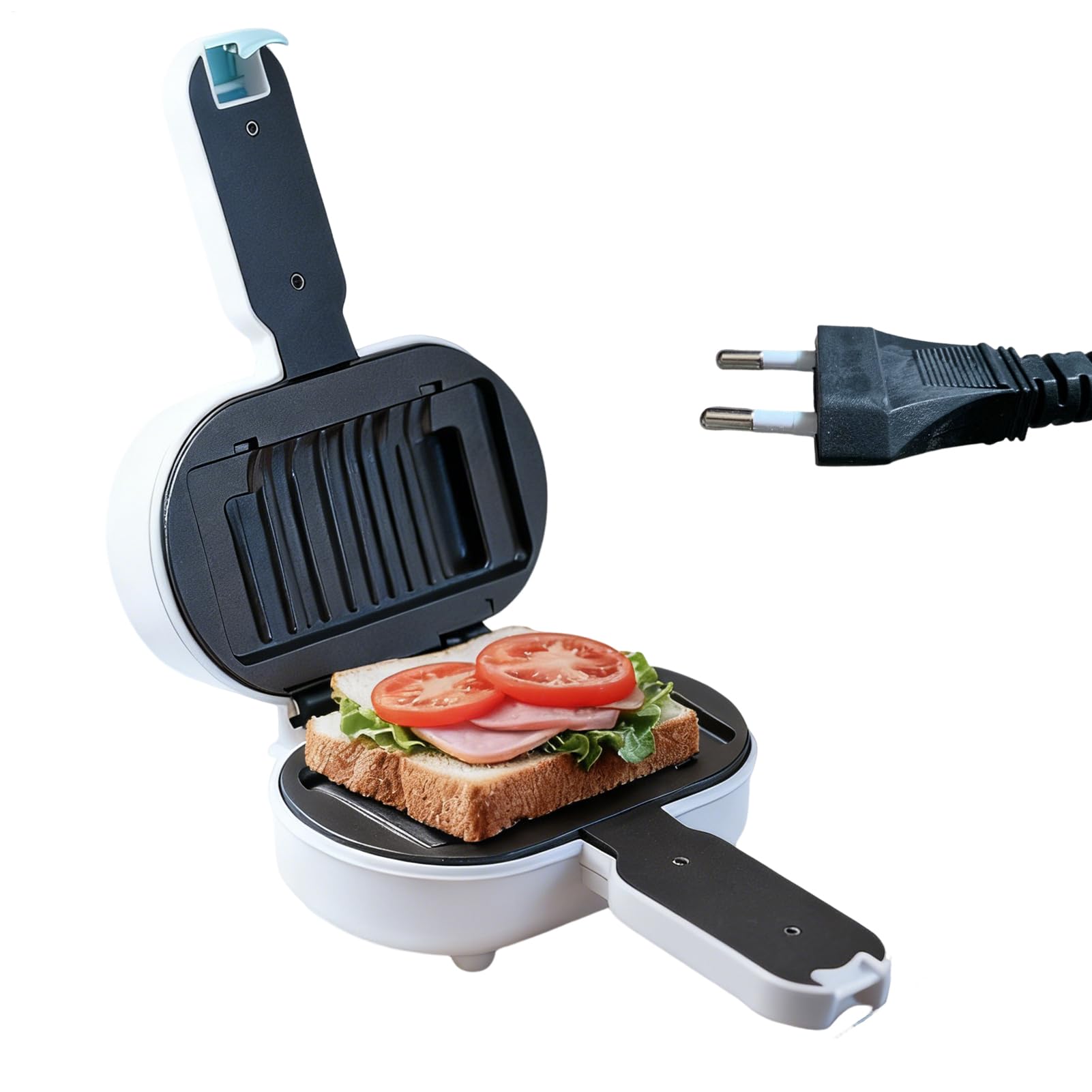 Macchina Per Panini Da Colazione Pressa Per Panini Caldi A Mezza Porzione