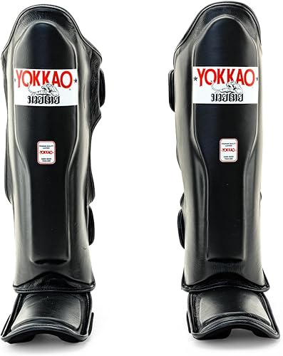 Miniatura 10 de YOKKAO Matrix Muay Thai Kickboxing MMA - Espinilleras con rodilleras